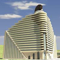 Проект гостиничного комплекса в Ереване